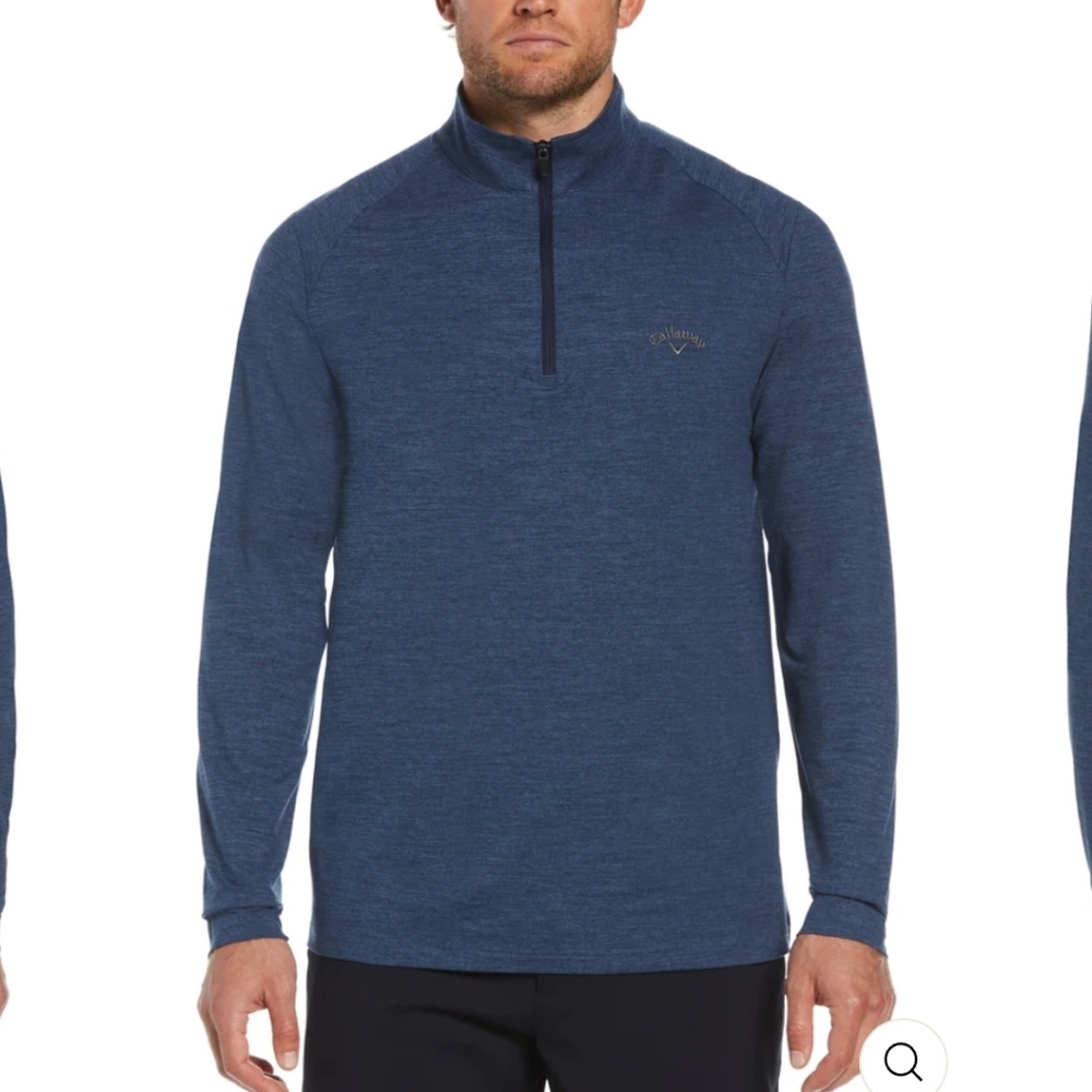 Mens Callaway Half Zip Sweatshirt.